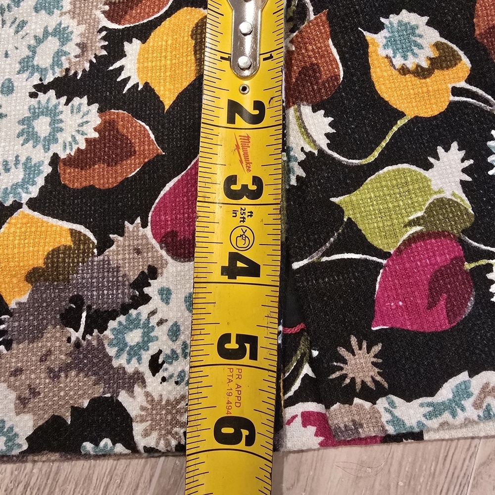 Anthropologie GIRLS FROM SAVOY Midi Pencil Skirt Floral Linen Blend Size 2. - Picture 13 of 13